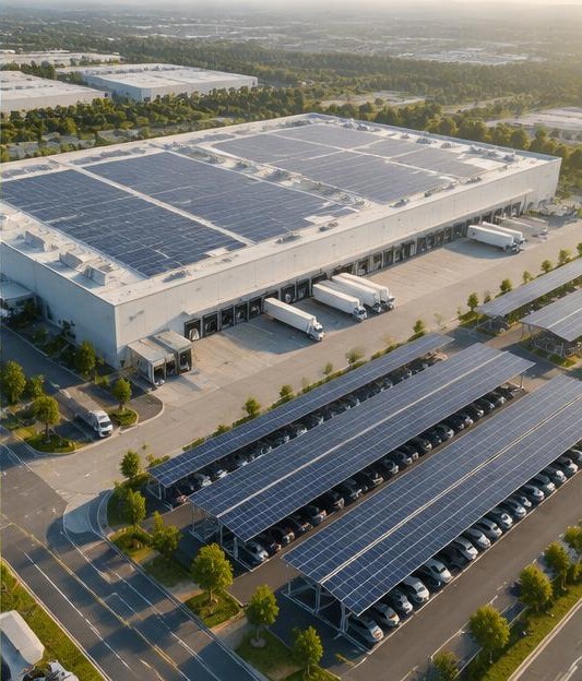 8 MW Rooftop & Carport System